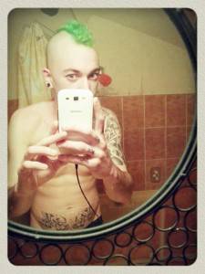 coloration cheveux directions vert printemps color-mania