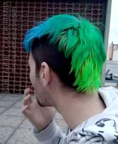 Merci Guillaume :) Coloration Cheveux Bleu Ciel - Stargazer | Color-Mania