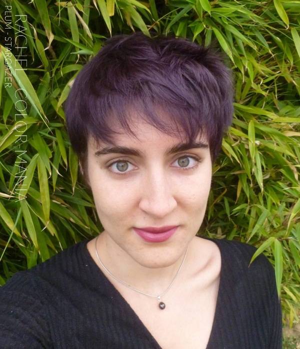 Violet - Merci Rachel :) Coloration Cheveux Violet Prune - Stargazer sur cheveux châtains