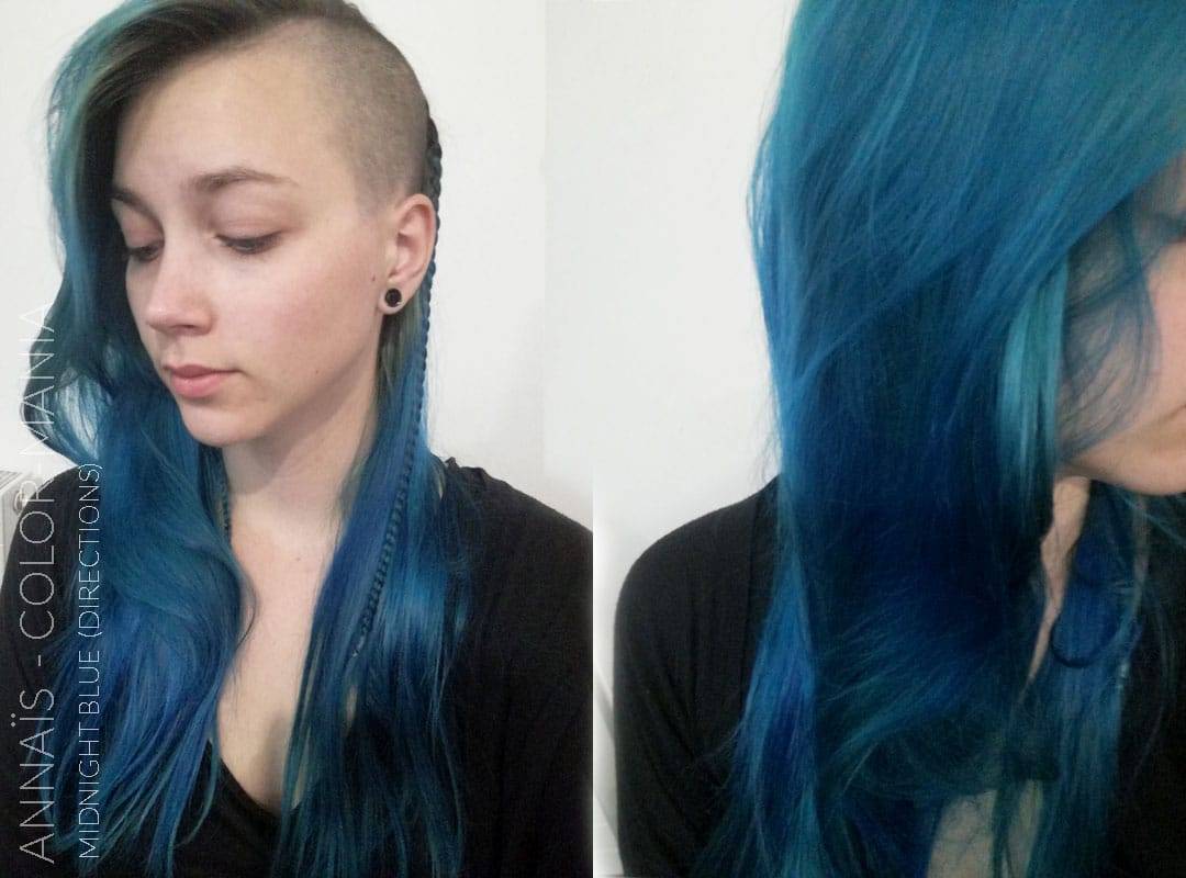 Merci Annaïs :) Coloration Cheveux Bleu Minuit - Directions | Color-Mania