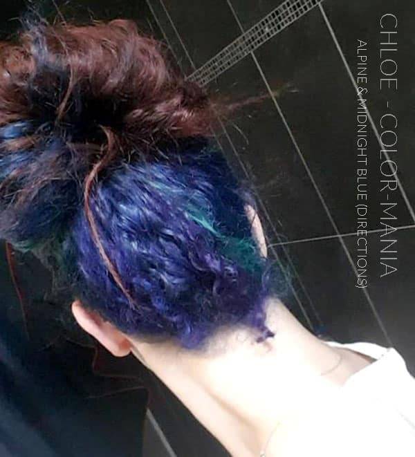 Merci Chloë :) Coloration Cheveux Bleu Minuit - Directions | Color-Mania
