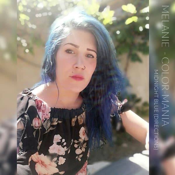Merci Dylan Mélanie :) Coloration Cheveux Bleu Minuit - Directions | Color-Mania