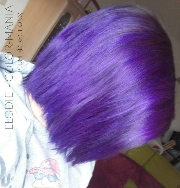 Merci Elodie :) Coloration Cheveux Violet Prune – Directions | Color-Mania