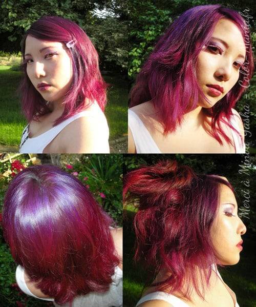 Coloration Cheveux Violet Prune – Directions