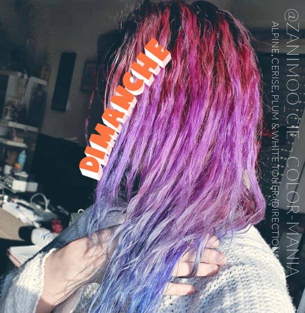 Merci @zanimoo_cie :) Coloration Cheveux Rose Cerise - Directions | Color-Mania