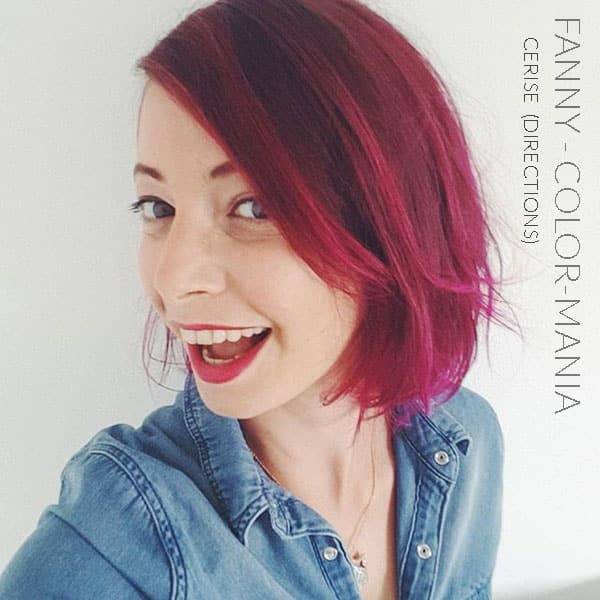 Merci Fanny :) Coloration Cheveux Rose Cerise - Directions | Color-Mania