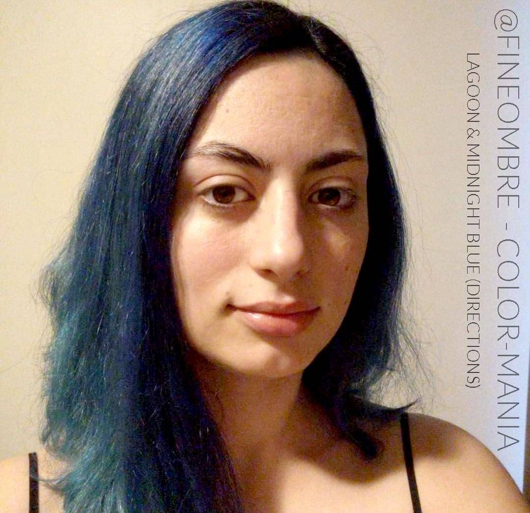 Merci @fineombre :) Coloration Cheveux Bleu Minuit - Directions | Color-Mania