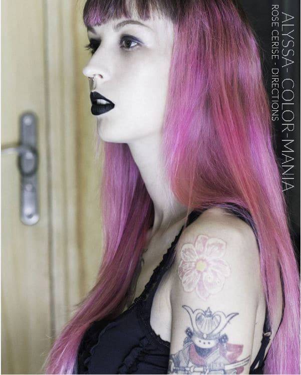 Merci Alyssa ! :) - Coloration Cheveux Rose Cerise - La Riché Directions - Color-Mania