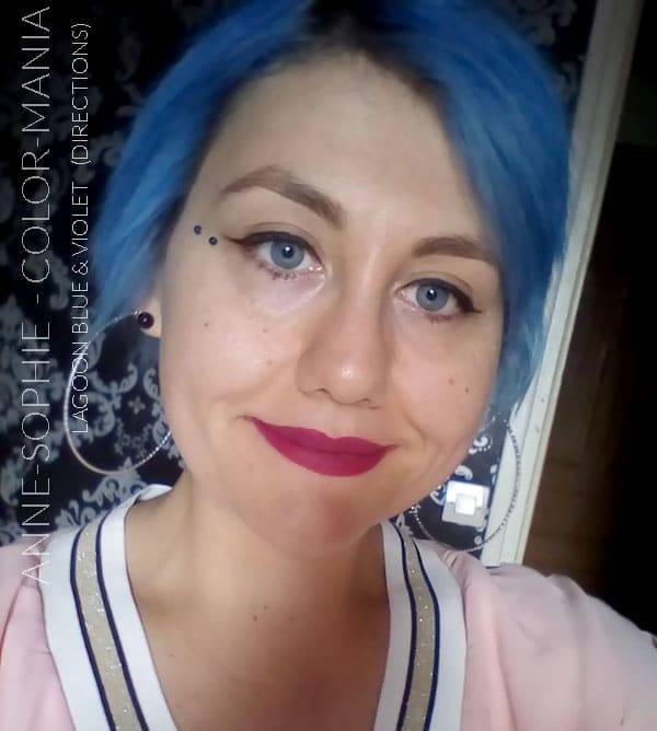 Merci Anne-Sophie :) Coloration Cheveux Bleu Lagon – Directions | Color-Mania