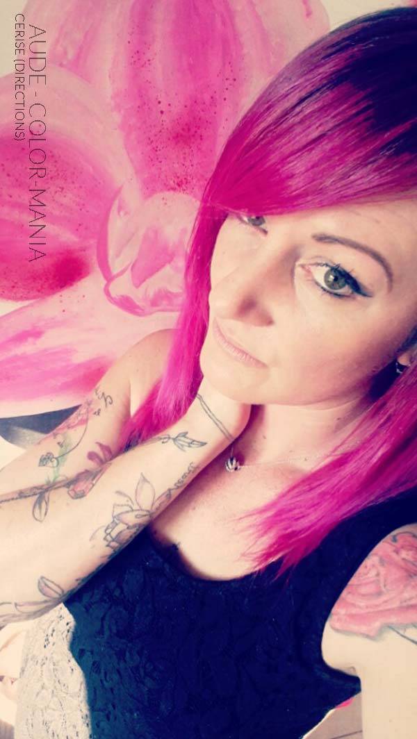 Merci Aude :) Coloration Cheveux Rose Cerise - Directions