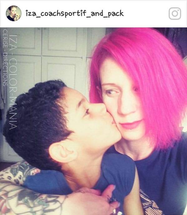 Rose - Merci Iza :) Coloration Cheveux Cerise - Directions