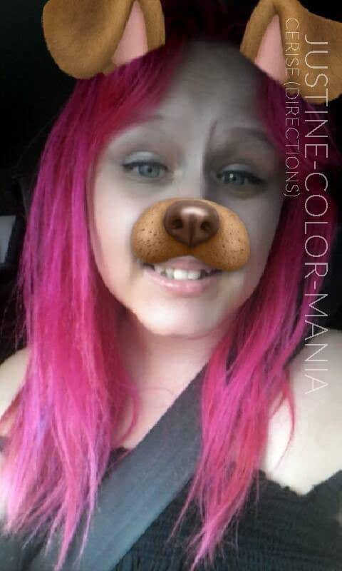 Merci Justine :) Coloration Cheveux Rose Cerise - Directions