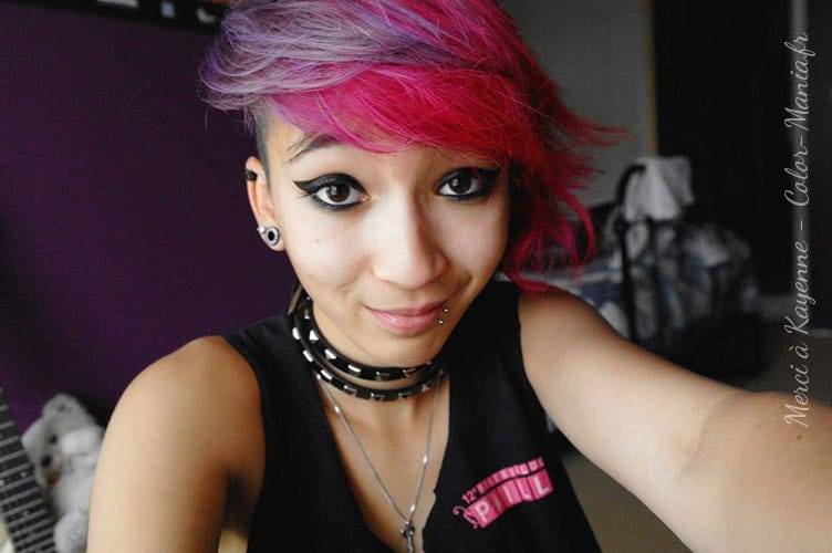 Coloration Cheveux Rose Cerise - Directions