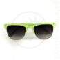 Lunettes de Soleil type Clubmaster Vert Amande | Color-Mania