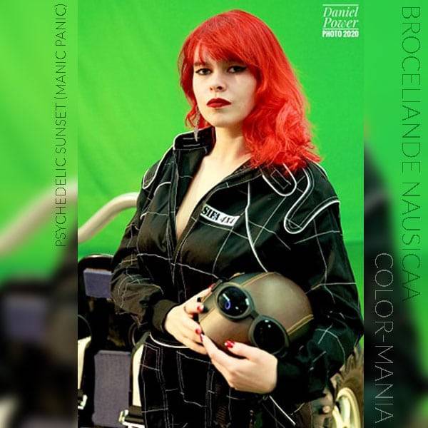 Merci Broceliande Nausicaa :) Coloration Cheveux Orange Psychedelic Sunset - Manic Panic | Color-Mania