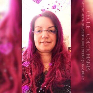 Merci Cécile :) Coloration Cheveux Lavande Mystic Heather - Manic Panic | Color-Mania