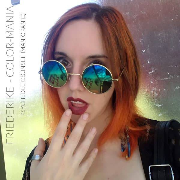 Merci Friederike :) Coloration Cheveux Orange Psychedelic Sunset - Manic Panic | Color-Mania