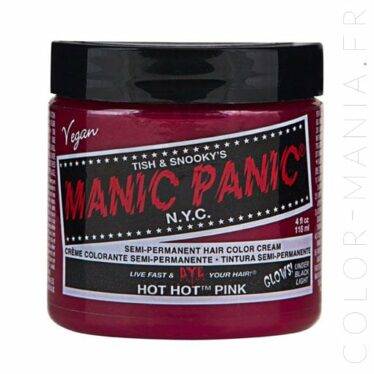 Coloration Cheveux Rose Hot Hot Pink UV - Manic Panic | Color-M