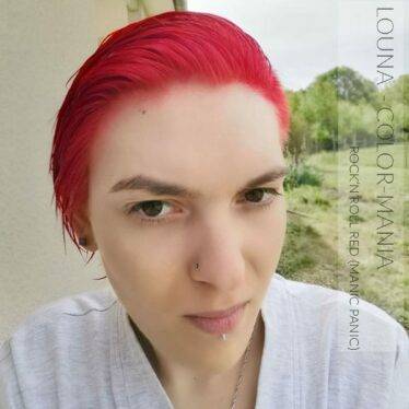 Merci Louna :) Coloration Cheveux Rouge Rock'n'Roll Red - Manic Panic | Color-Mania