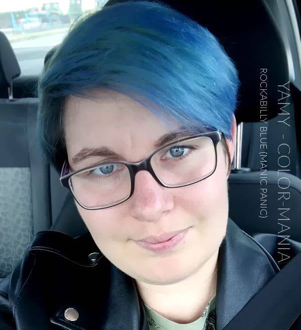 Merci Yamy :) Coloration Cheveux Bleu Rockabilly Blue - Manic Panic | Color-Mania