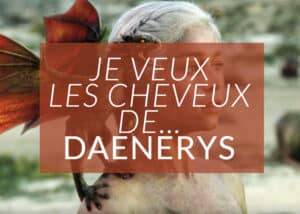 cosplay daenerys cheveux blancs