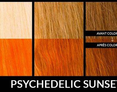 Coloration Cheveux Orange Psychedelic Sunset - Manic Panic | Color-Mania