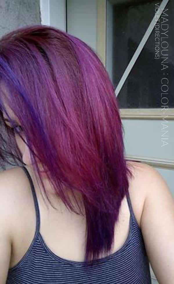 Merci Madylouna :) Restes de coloration Cheveux Rose Cerise + Violet - Directions
