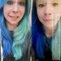 Merci Adeline :) Coloration Cheveux Bleu Rockabilly Blue - Manic Panic | Color-Mania