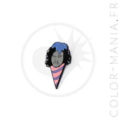 Pin's Jonny Snowcone Rose et Bleu | Color-Mania