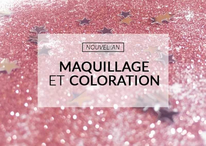maquillage de nouvel an