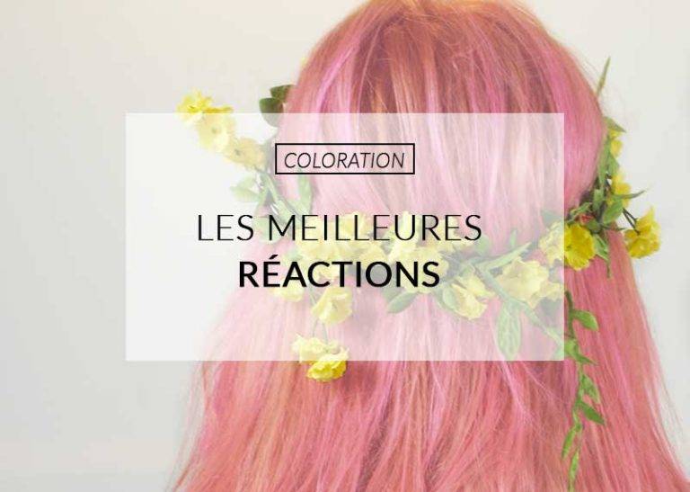 cheveux colorés color mania