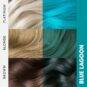 Coloration cheveux bleu blue Lagoon Rebellious Paintglow - Color-Mania