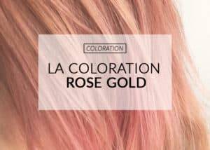 coloration rose gold color mania