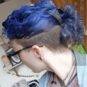 Merci Charlotte :) Coloration Cheveux Bleu Bella Blue - Herman's Amazing | Color-Mania
