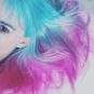 Turquoise et Rose - Merci Julie :) Coloration Cheveux Thelma et Peggy - Herman's Amazing