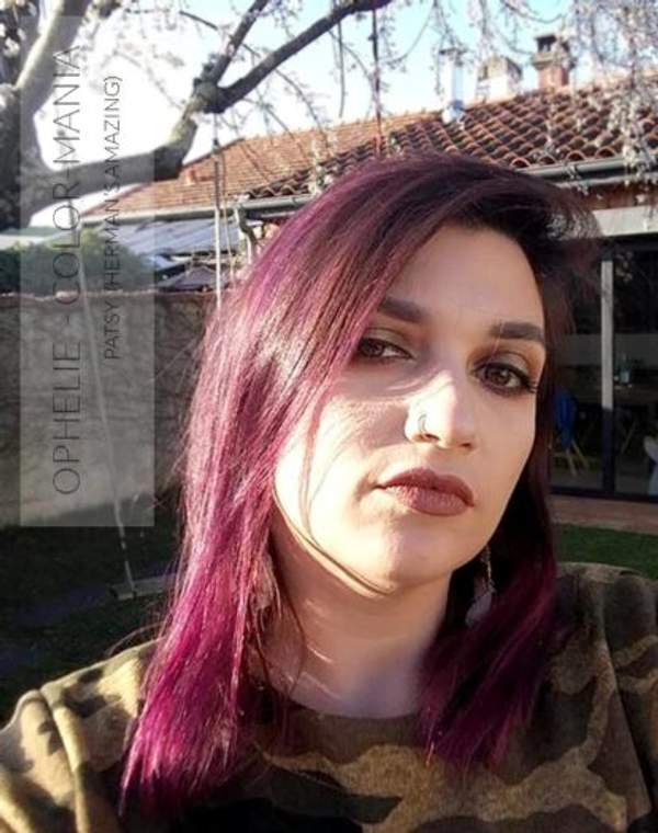 Merci Ophélie :) Coloration Cheveux Violet Patsy Purple - Herman's Amazing - Sans décoloration | Color-Mania