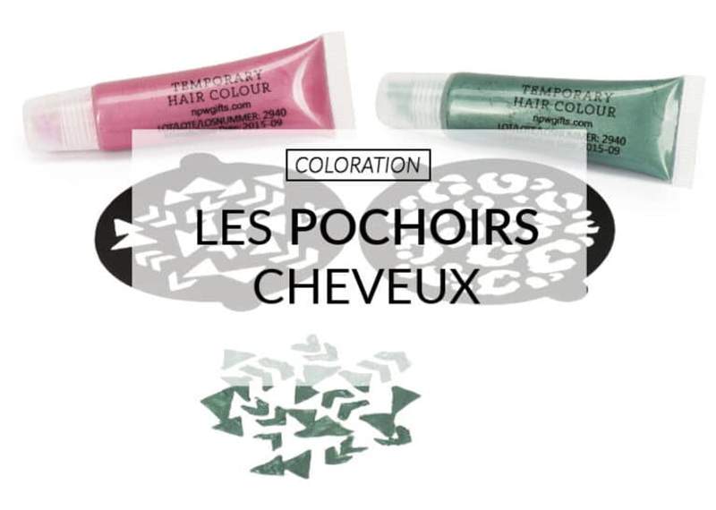 pochoir cheveux