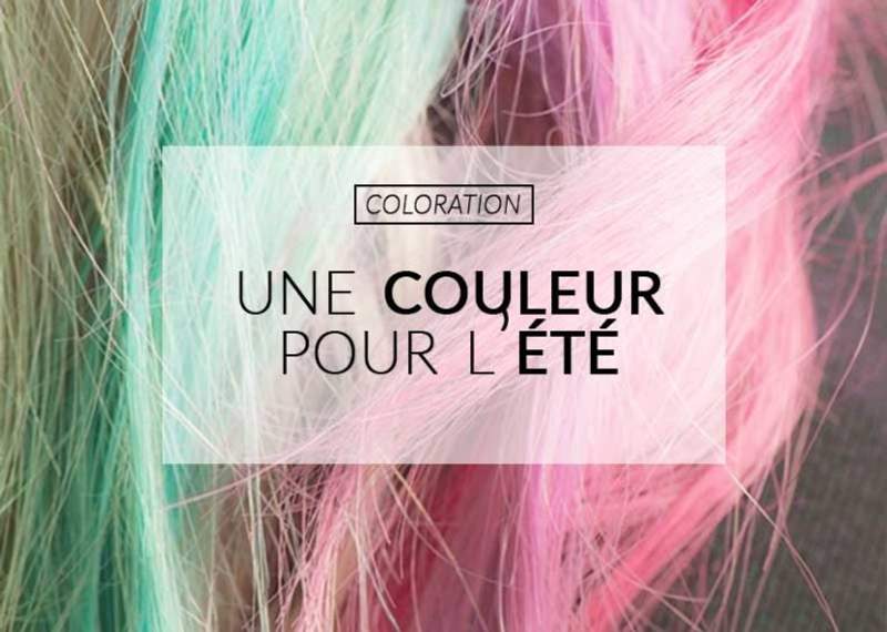 couleur pour l'été