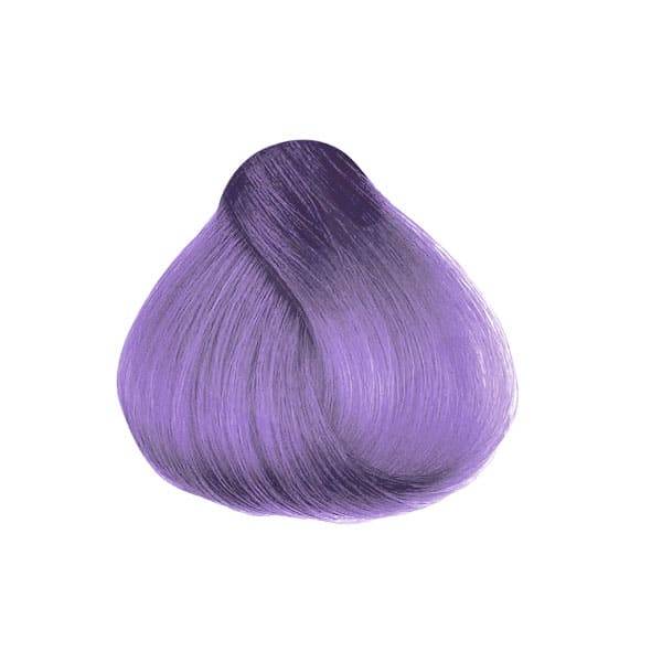 Rendu de laColoration Cheveux Violet Wisteria - Directions | Color-Mania coloration violet lilas Wisteria Directions sur mèche de cheveux