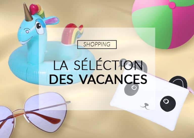shopping vacances