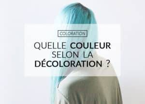 coloration sur cheveux décolorés
