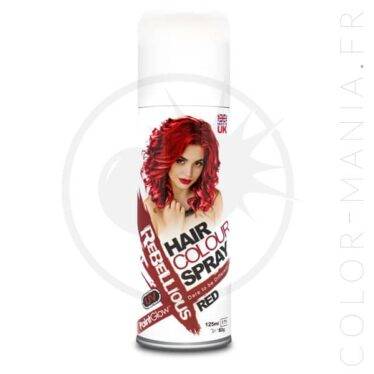 Spray Coloration Cheveux Rouge UV - Rebellious | Color-Mania