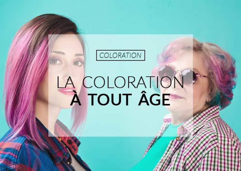 âge pour faire une coloration