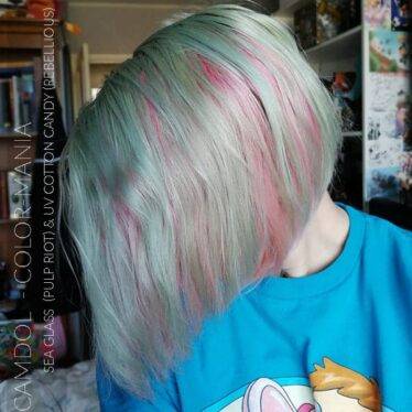Merci Camdol :) Coloration Cheveux Vert Seaglass - Pulp Riot | Color-Mania