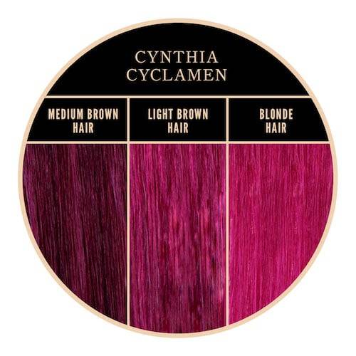 Coloration rose Cynthia Cyclamen de Herman's Amazing chez Color-Mania