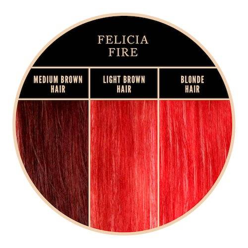 Coloration rouge Felicia Fire de Herman's Amazing chez Color-Mania