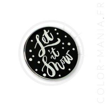 Pin's Let It Snow | Color-Mania