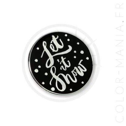 Pin's Let It Snow | Color-Mania