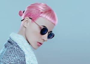 la coloration pastel pour les cheveux foncés