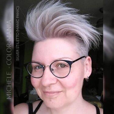 Merci Michèle :) Coloration Cheveux Toner Argenté Silver Stiletto - Manic Panic | Color-Mania